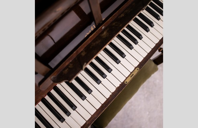 Used Murdoch Mahogany Upright Piano Sold As Seen Bargain - Image 7